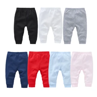 Cotton Muslin Baby Leggings